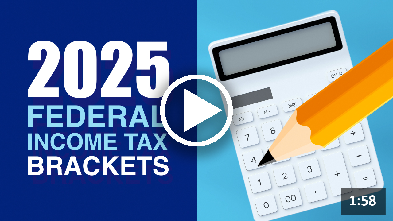 2025 Federal Income Tax Brackets